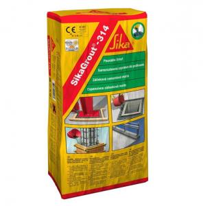 Materiale pentru rosturi si suprafete - Mortar expandabil granula maxima 4 mm SikaGrout 314 25 kg